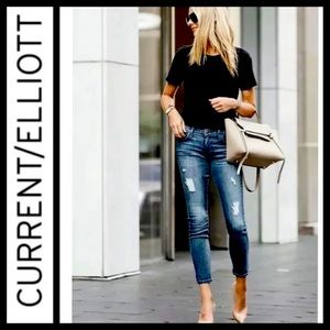 Current/Elliott The Stiletto Niagara Destroy Jean